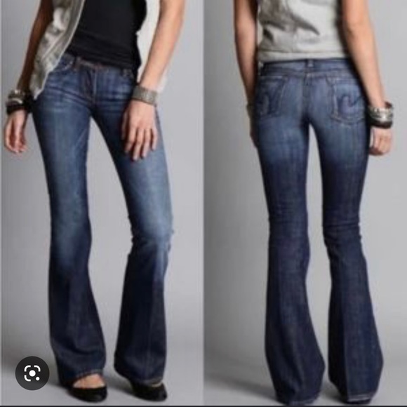 Citizens Of Humanity Denim - Citizens of Humanity Ingrid #002 low waist flair jeans